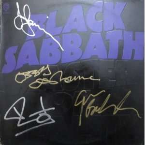  Black Sabbath Master of Reality Autographed Signed Record Album 