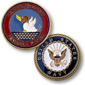  US Naval Air Station Pensacola Florida Challenge Coin 