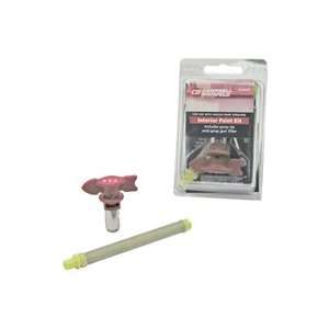  Campbell Hausfeld Airless Spray Gun Interior Paint Tip Kit 