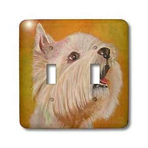   , westie, westy, terrier   Light Switch Covers   double toggle switch