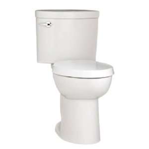 Porcher 90850 28.001 Ovale Round Front High Efficiency Toilet, White 