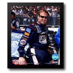  Rusty Wallace portrait with sunglasses leaning back on car 