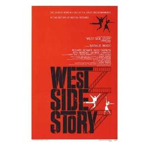  West Side Story Movie Poster, 11 x 17 (1961)