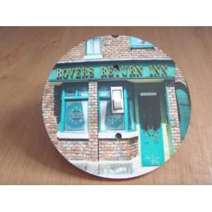CORONATION STREET Light switch Cover 5 Inch Round (12.5 cms) Switch 