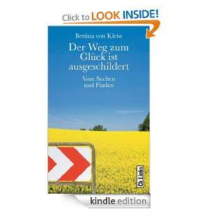   zum Glück ist ausgeschildert Vom Suchen und Finden (German Edition