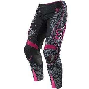   Fox Racing Womens Elite Tarantula Pants   3/4/Black/Pink Automotive