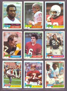 1981 Topps #161 Arthur Whittington Raiders (NM/MT) *444  