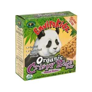  Envirokidz Organic Crispy Rice Bar, Peanut Butter, 6 oz 