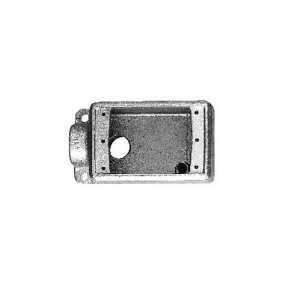  Crouse Hinds FDLA2 Condulet Single Gang Cast Device Box, 3 