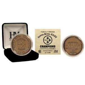  Pittsburgh Steelers Super Bowl XLIII Champions Bronze Coin 