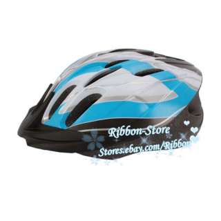 24 Holes Sports Bike Bicycle Blue White Helmet Size L  