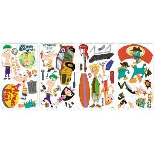   York Wallcoverings Disney Phineas and Ferb Removable Wall Decorations