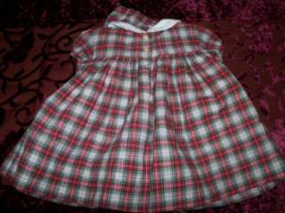 Super nice red,white, red balck and yellow plaid smocked front short 