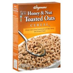  Wegmans Cereal, Honey & Nut Toasted Oats, 12.3 Oz. (Pack 