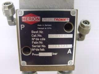 Herion 40 811 02 4081102 FluidTronik Solenoid Valve  