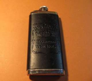   Daniels Tennessee Whiskey Stainless Steel Flask Empty (Sorry)  