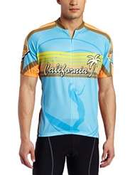 Canari Cyclewear Mens California Short Sleeve Cycling Jersey