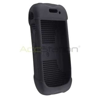   Black Rubber Case Skin For Blackberry Curve 8520 8530 9300 9330  
