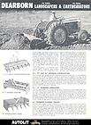   Dearborn 714 Landscaper 715 Earthcavator for Ford 861 Tractor Brochure