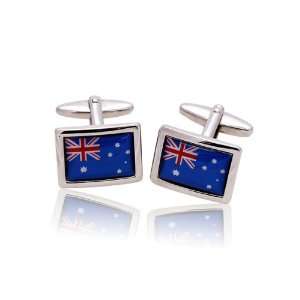  British Flag Color Novelty Cufflinks Jewelry