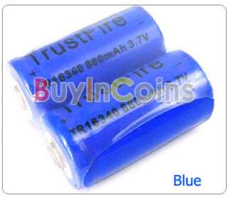 Trustfire 16340 CR123A 880 3.7V Rechargeable Battery  
