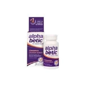  Alpha Betic Cinnamon Chromium Caps 60 Health & Personal 