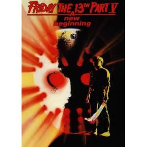  Friday the 13th Part 5 New Beginning (1985) 27 x 40 Movie 