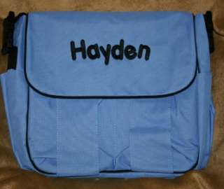 Diaper bag Personalized 4 colors + baby changing pad  