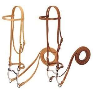  WEAVER HORSE LEATHER BRIDLE WESTERN WORKING PONY Sports 