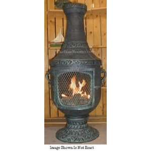  ALCH026GAGKNG Gas Powered Venetian Chiminea Outdoor 