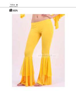 C91116 Brand New Womens Beautiful Sexy Cotton Belly Dance Pants 