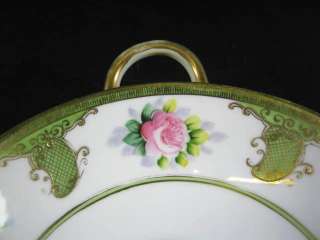 This hand painted Nippon bowl is a beautiful decorative or serving 