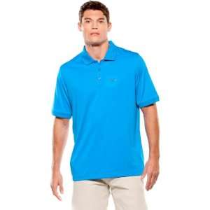   Biotic Mens Polo Race Wear Shirt   Fluid Blue / Large Automotive