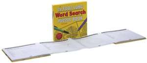 The 21 Foot Long Word Search Puzzle Book Fold Out Fun for More Than 