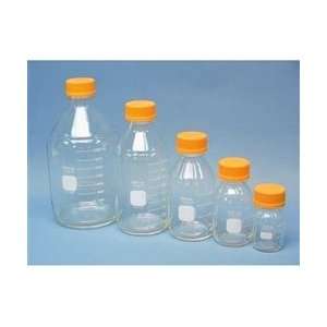 Pyrex Media Bottles, 100mL with GL 45 Screw Cap, cs/10  