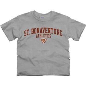  St. Bonaventure Bonnies Youth Athletics T Shirt   Ash 