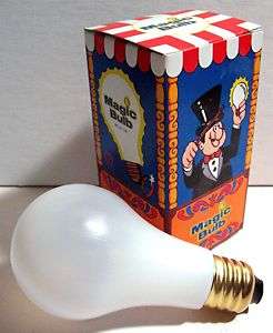 Magicians Toy Magic Bulb Original Box Old Store Stock  