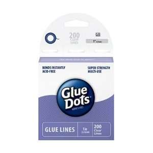  Glue Dots 1 Glue Line Roll 200 Clear Lines G22263; 3 