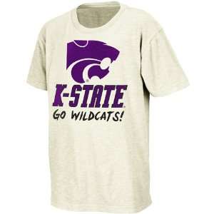  State Wildcats Youth Cut Back T Shirt   White