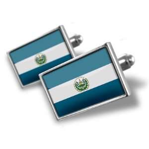  Cufflinks El Salvador Flag   Hand Made Cuff Links A MAN 