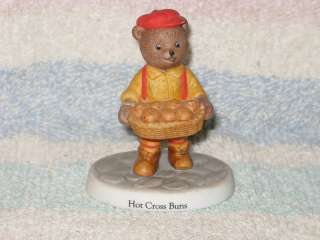 Bronson Nursery Rhyme Bears  Hot Cross Buns  1994  