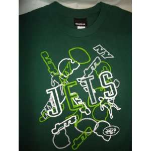  Reebok® New York Jets Youth Green Band Toss T shirt 