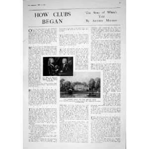  1925 DUKE NEWCASTLE EARL LINCOLN MEMBERS KIT CAT CLUB 