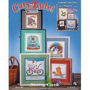  Cats Rule, Cross Stitch from Stoney Creek Arts, Crafts 