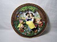 Disney Snow White A Wish Come True Bradford Plate WOW  