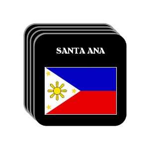  Philippines   SANTA ANA Set of 4 Mini Mousepad Coasters 