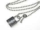 Resident Evil Umbrella Lock & Key pendant Necklace