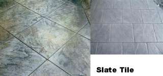 Italian Slate Tile Decorative Concrete Cement Stamps  