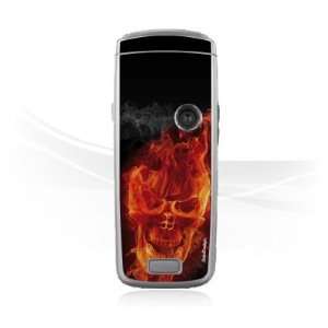  Design Skins for Nokia 6020   Burning Skull Design Folie 