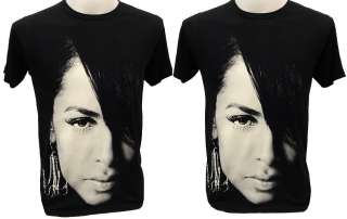 Aaliyah R.I.P Tribute R&B Soul RocK Legend T Shirt cd M  